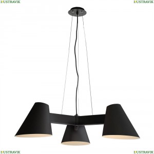 1854-3P Подвесная люстра Favourite (Фаворит), Conus Black