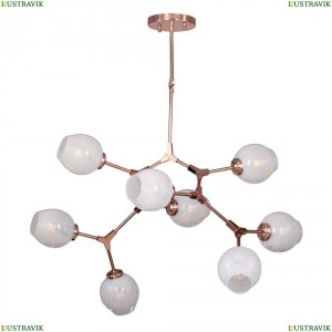 1743-8P Подвесная люстра Favourite (Фаворит), Bolos Copper