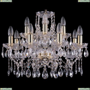 1413/8+4/200/G Хрустальная подвесная люстра Bohemia Ivele Crystal (Богемия)