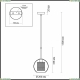 4939/1 Подвесной светильник Odeon Light, Clocky