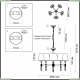 4894/5 Люстра на штанге Odeon Light, London