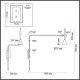 7031/1W Настенный светильник Odeon Light, Izzy Hightech
