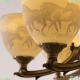 72009T/8/210 FP P1 U Horse Торшер под бронзу из латуни Bohemia Ivele Crystal (Богемия), 7209