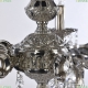 72101/5/125 B Ni Подвесная люстра под бронзу из латуни Bohemia Ivele Crystal (Богемия), 7201