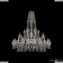 1411/24+6+6/530/XL-165 G Люстра Bohemia Ivele Crystal (Богемия)