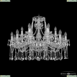 1413/12+6/300 Ni Подвесная люстра Bohemia Ivele Crystal, 1413