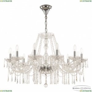 104/12/300 Ni Подвесная люстра Bohemia Ivele Crystal, 104