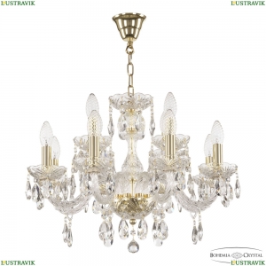 117/8+4/195 G Люстра хрустальная Bohemia Ivele Crystal