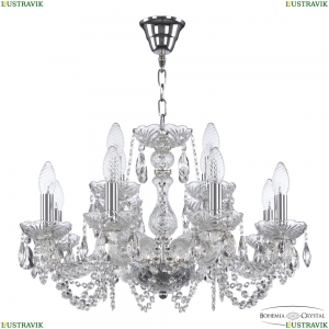 119/8+4/200 Ni Люстра хрустальная Bohemia Ivele Crystal