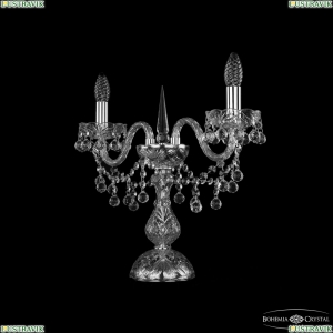 1409L/2/141-39 Ni Настольная лампа хрустальная Bohemia Ivele Crystal