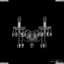1413B/2/165/XL Ni Бра хрустальное Bohemia Ivele Crystal