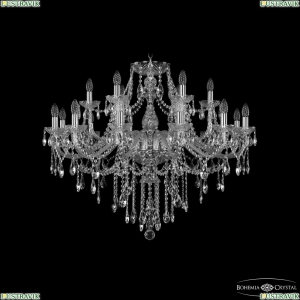 1415/12+6/360 Ni Люстра хрустальная Bohemia Ivele Crystal