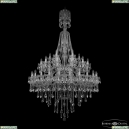 1415/24+12+6/460/XL-213/2d Ni Люстра хрустальная Bohemia Ivele Crystal