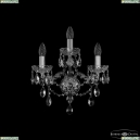 1415B/2+1/165 Ni Бра хрустальное Bohemia Ivele Crystal