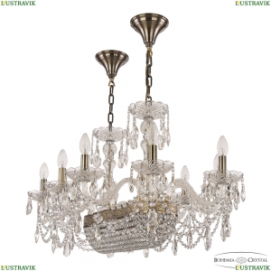 1453/10/195/600 FP Люстра хрустальная Bohemia Ivele Crystal