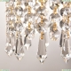 14781P/22 G Drops Подвес хрустальный Bohemia Ivele Crystal