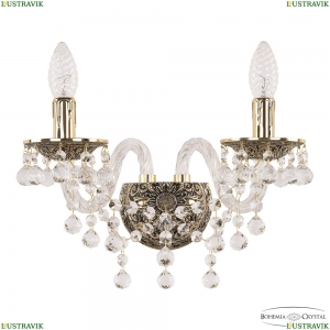 16209B/2/141 GB Бра хрустальное Bohemia Ivele Crystal