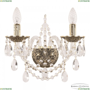 16211B/2/141 GB Бра хрустальное Bohemia Ivele Crystal