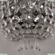 2227H201B/2/35IV Ni Бра хрустальное Bohemia Ivele Crystal