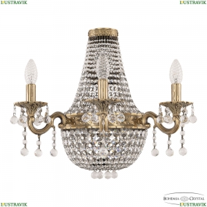 2228H201B/3/47IV FP Бра хрустальное Bohemia Ivele Crystal