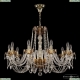 5402/10/300 G Amber/M-1H Люстра хрустальная Bohemia Ivele Crystal