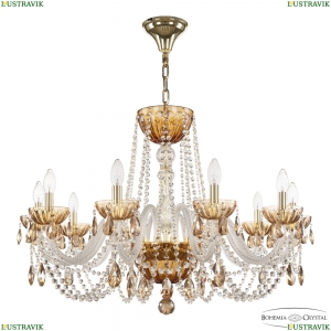 5402/10/300 G Amber/M-1H K721 Люстра хрустальная Bohemia Ivele Crystal