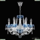 5402/6/141 Ni Aquamarine/M-1G Люстра хрустальная Bohemia Ivele Crystal