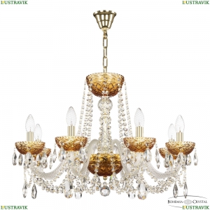 5402/8/240 G Amber/M-1F Люстра хрустальная Bohemia Ivele Crystal