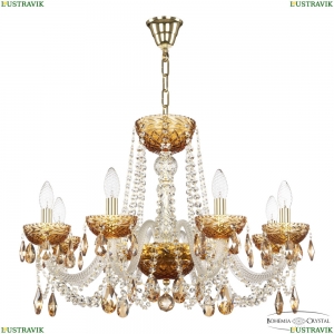 5402/8/240 G Amber/M-1F K721 Люстра хрустальная Bohemia Ivele Crystal