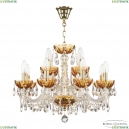 5402/8+4/195 G Amber/M-1H Люстра хрустальная Bohemia Ivele Crystal
