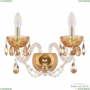 5402B/2/165 G Amber/M-1G K721 Бра хрустальное Bohemia Ivele Crystal