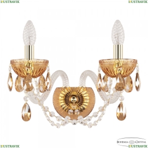 5402B/2/165 G Amber/M-1G K721 Бра хрустальное Bohemia Ivele Crystal