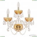 5402B/2+1/165 G Amber/M-1G Бра хрустальное Bohemia Ivele Crystal