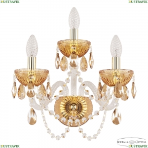 5402B/2+1/165 G Amber/M-1G K721 Бра хрустальное Bohemia Ivele Crystal