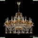 5413/10+5/240 G Amber/M-1G K721 Люстра хрустальная Bohemia Ivele Crystal