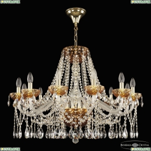 5413/12/300 G Amber/M-1F Люстра хрустальная Bohemia Ivele Crystal