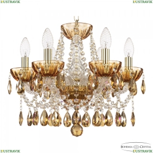 5413/6/141 G Amber/M-1H K777 Люстра хрустальная Bohemia Ivele Crystal