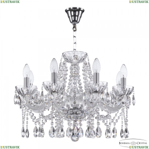 5413/8/200 Ni Clear/M-1H Люстра хрустальная Bohemia Ivele Crystal