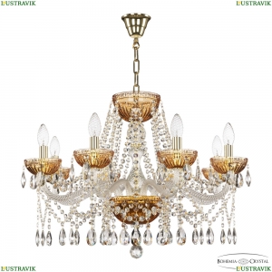 5413/8/240 G Amber/M-1G Люстра хрустальная Bohemia Ivele Crystal
