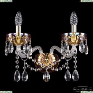 5413B/2/165 G Shampan/M-1H Бра хрустальное Bohemia Ivele Crystal