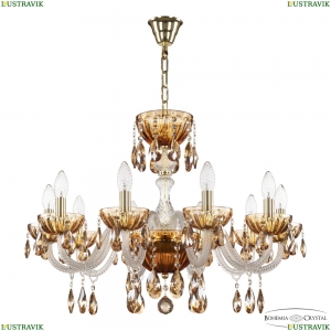 5417/10/240 G Amber/M-1H K721 Люстра хрустальная Bohemia Ivele Crystal