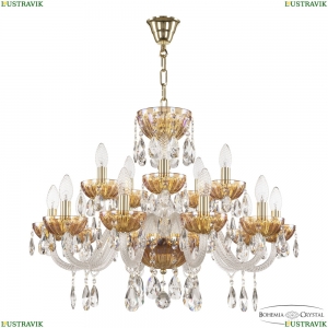 5417/10+5/240 G Shampan/M-1H Люстра хрустальная Bohemia Ivele Crystal