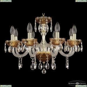 5417/8/195 G Amber/M-1G Люстра хрустальная Bohemia Ivele Crystal