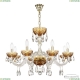5417/8/240 G Amber/M-1F Люстра хрустальная Bohemia Ivele Crystal