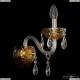 5417B/1/165 G Amber/M-1F Бра хрустальное Bohemia Ivele Crystal