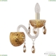 5417B/1/165 G Amber/M-1F K721 Бра хрустальное Bohemia Ivele Crystal