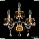 5417B/2+1/165 G Amber/M-1G K721 Бра хрустальное Bohemia Ivele Crystal