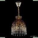 5478/22 G Amber/M-1F Drops Подвесной хрустальный светильник Bohemia Ivele Crystal