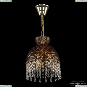 5478/22 G Amber/M-1F Drops Подвесной хрустальный светильник Bohemia Ivele Crystal
