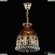 5478/22 G Amber/M-1G Balls Подвесной хрустальный светильник Bohemia Ivele Crystal